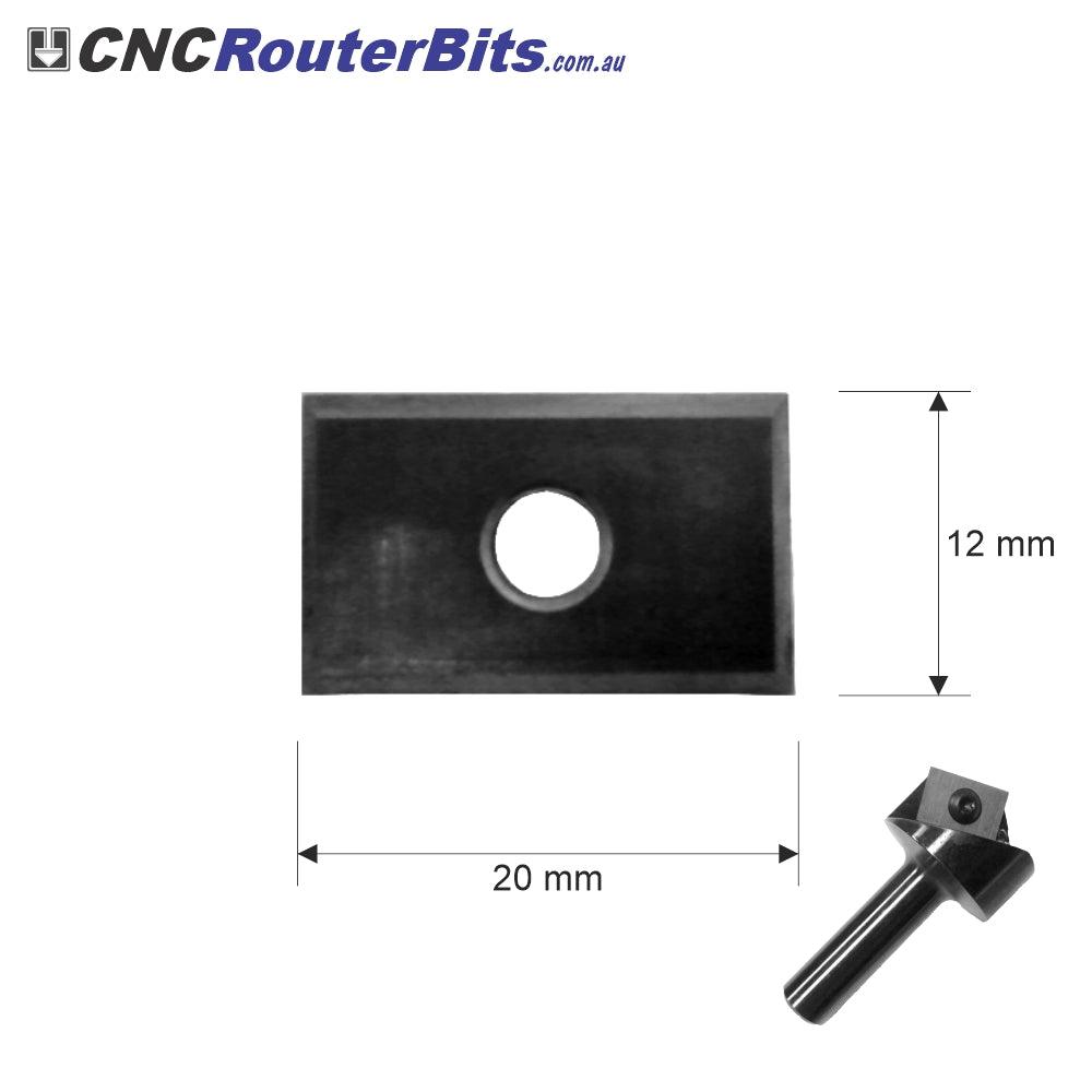 Replacement Insert Blades - CNC Router Bits